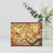 Carte Postale Gecko Spiral Twins (Debout devant)