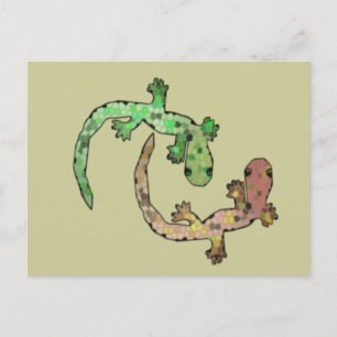 Carte Postale Geckoland