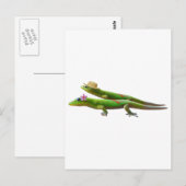 Carte Postale Geckos hawaïens (Devant / Derrière)