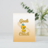 Carte Postale Geek Chick (Debout devant)