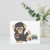 Carte Postale Geek Chimp (Debout devant)