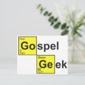 Carte Postale Geek évangile (Debout devant)