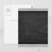Carte Postale Geek mathématique (Devant / Derrière)