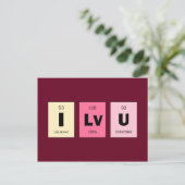 Carte Postale Geek Nerd Science (Debout devant)