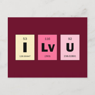 Carte Postale Geek Nerd Science
