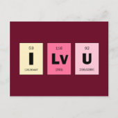 Carte Postale Geek Nerd Science (Devant)