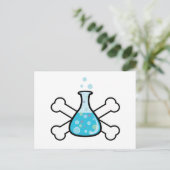 Carte Postale geek scientifique conception de becs et de croisem (Debout devant)