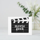 Carte Postale Geek vidéo avec clavier (Debout devant)