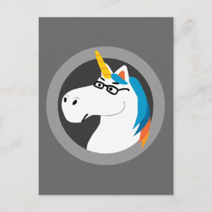 Carte Postale Geekicorn