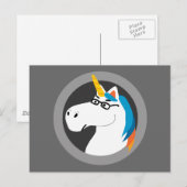 Carte Postale Geekicorn (Devant / Derrière)