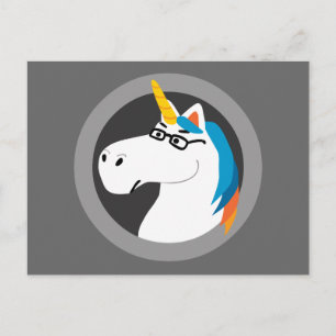 Carte Postale Geekicorn