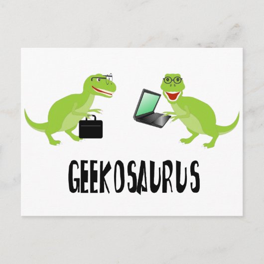Carte Postale geekosaurus (Devant)