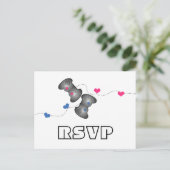 Carte postale Geeky Gamers RSVP (Debout devant)