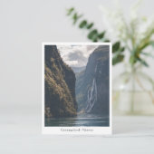 Carte Postale Geirangerfjord Norvège (Debout devant)