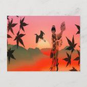 Carte Postale Geisha (Devant)