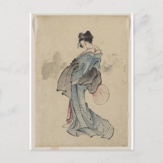 Carte Postale Geisha (Devant)