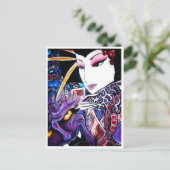 Carte Postale geisha (Debout devant)