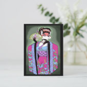 Carte postale Geisha Fox (Debout devant)