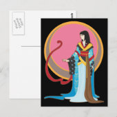 Carte Postale Geisha Fusion (Devant / Derrière)