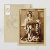 Carte Postale Geishas (Devant / Derrière)