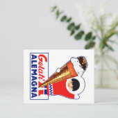 CARTE POSTALE GELATI ALEMAGNA (Debout devant)