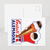 CARTE POSTALE GELATI ALEMAGNA (Devant / Derrière)