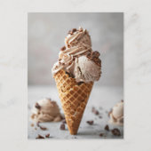 Carte Postale Gélato italien, Post-croisement (Devant)