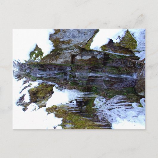 Carte Postale Gelée dans le temps... (Devant)
