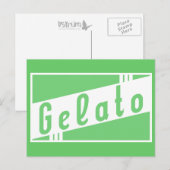 Carte Postale gelée rétro (Devant / Derrière)