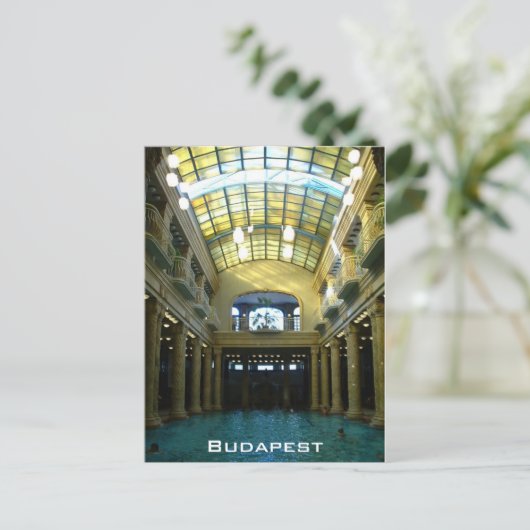 Carte Postale Gellert Bath (Debout devant)