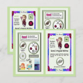 Carte Postale Gemel - Germanium Trading Card (Devant / Derrière)