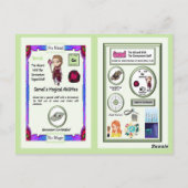 Carte Postale Gemel - Germanium Trading Card (Dos)