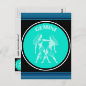 Carte postale Gemini (Devant / Derrière)