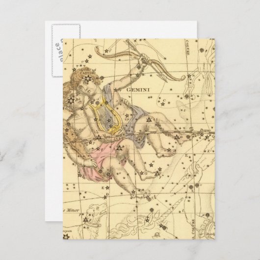 Carte Postale Gemini (Devant / Derrière)