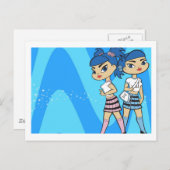 Carte postale Gemini (Devant / Derrière)