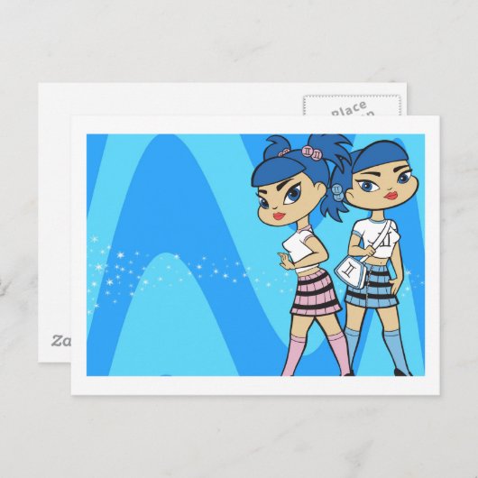 Carte postale Gemini (Devant / Derrière)
