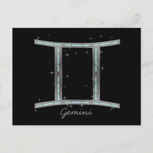 Carte postale Gemini (Devant)