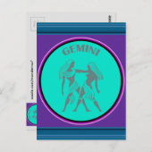 Carte postale Gemini (Devant / Derrière)