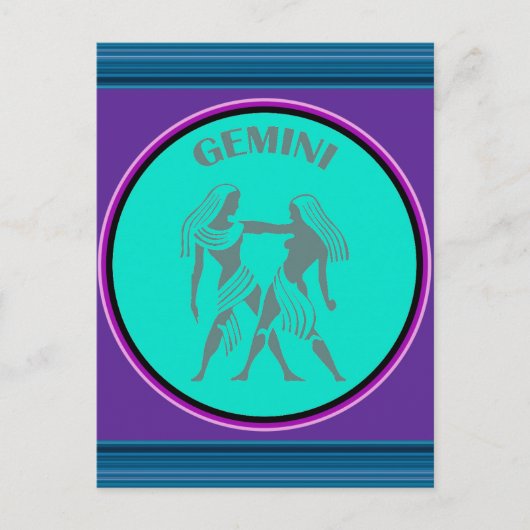Carte postale Gemini (Devant)
