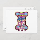 Carte postale Gemini (Devant / Derrière)