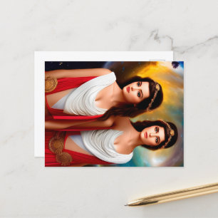 Carte Postale Gemini