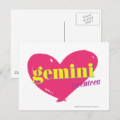Carte Postale Gemini (Devant / Derrière)