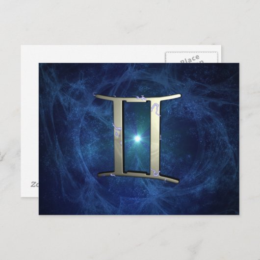 Carte postale Gemini (Devant / Derrière)
