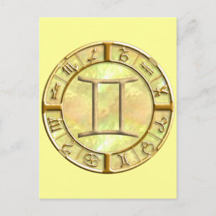 Carte Postale Gemini