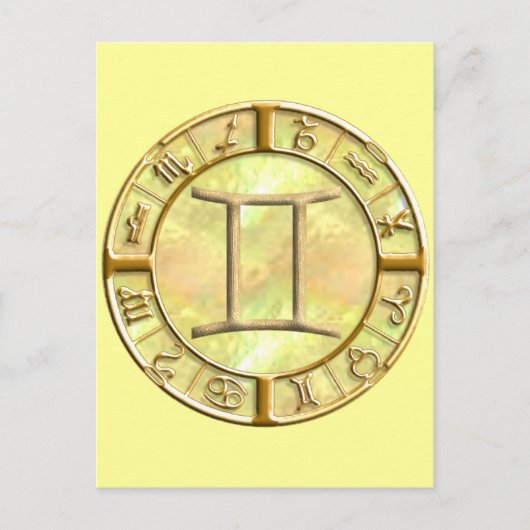 Carte Postale Gemini (Devant)