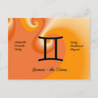 Carte postale Gemini
