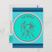Carte postale Gemini (Devant / Derrière)