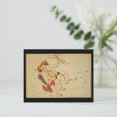 Carte postale Gemini (Debout devant)