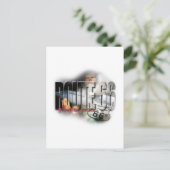 Carte Postale Gemini Giant - Route 66 (Debout devant)