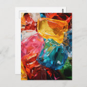 Carte Postale Gemmes de cellulophane (Devant / Derrière)